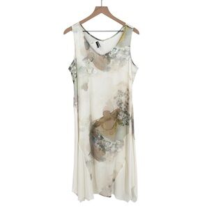 Stella Carakasi Allure Dress‎ Midi Watercolor Size Medium